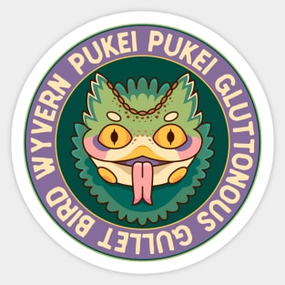 Pukei Pukei Emblem Sticker